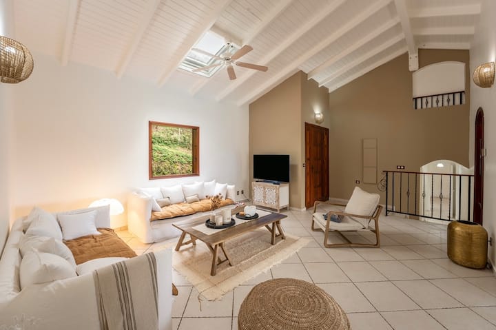 Spacieuse Villa Corossol Avec Piscine Et Jeux - Guadalupe