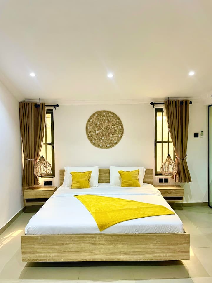 Private 2-Bedroom Mediterranean-Inspired Home