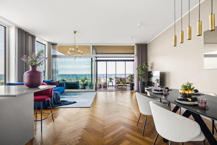 Noblessner Seaview Penthouse W/ 135㎡ +100㎡ Terrace - Tallinn