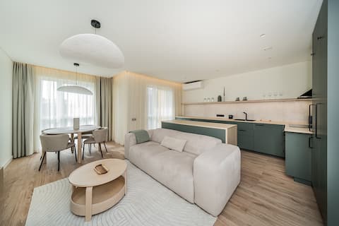 Quiet location in the city center