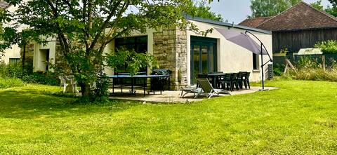Quiet 4ch house near the lake and Troyes