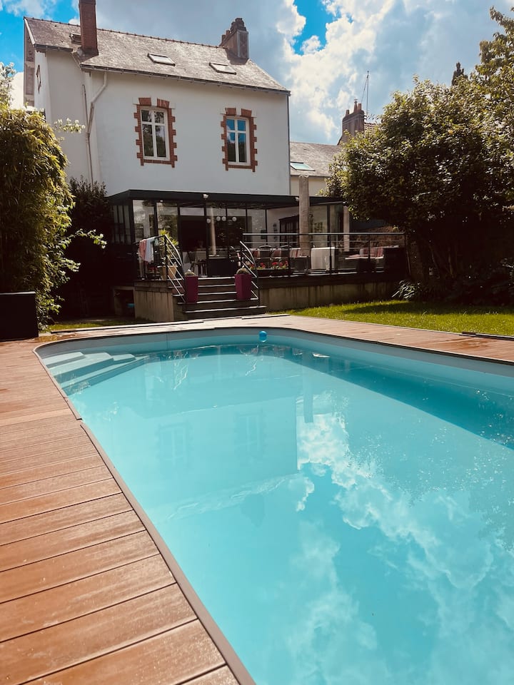 Ravissante Maison Centre Nantes Avec Piscine - Nantes