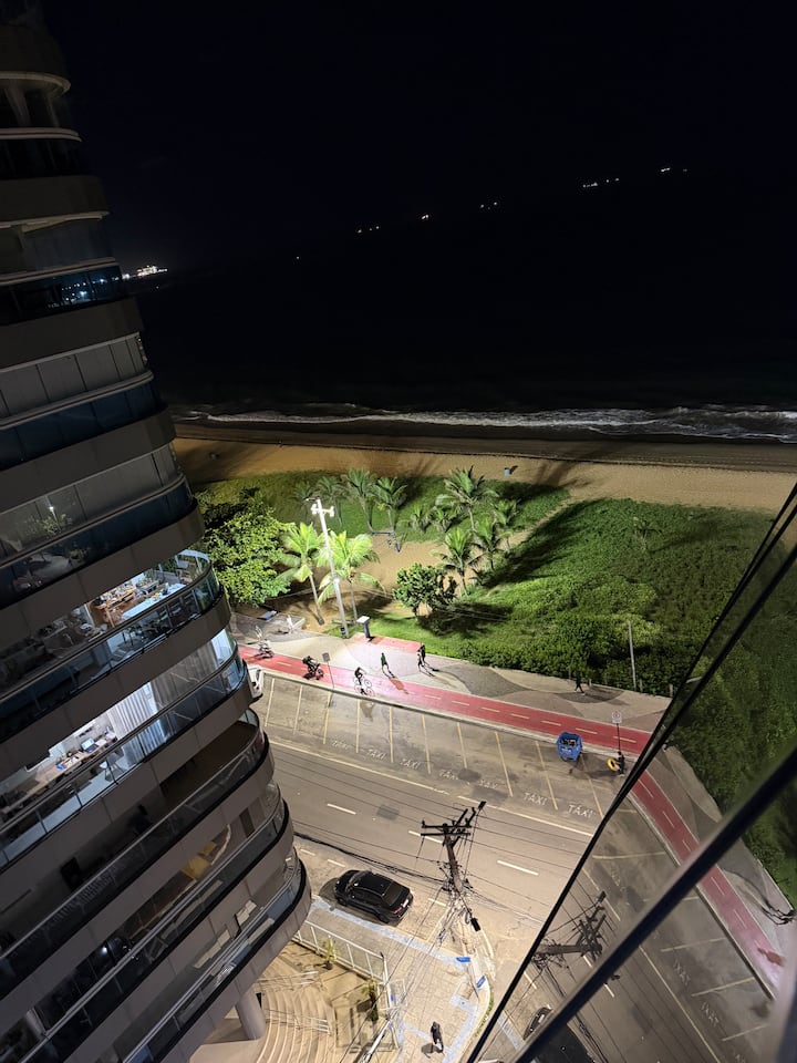 Flat Pasárgada Em Frente Mar Praia Da Costa 612 - Vila Velha