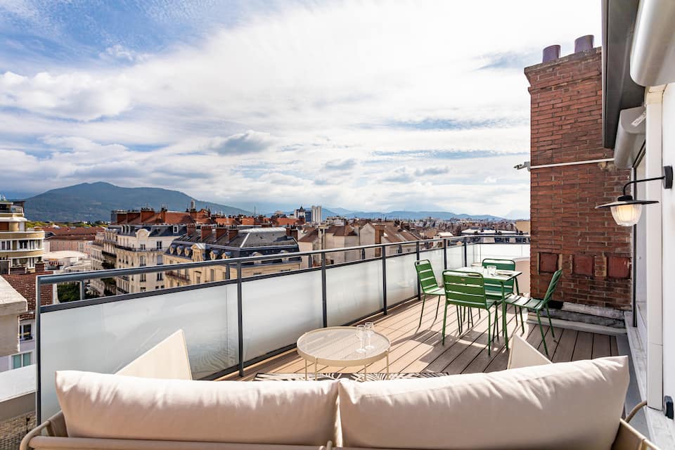 Grenoble Luxury Penthouse Rentals With Cathedral Views