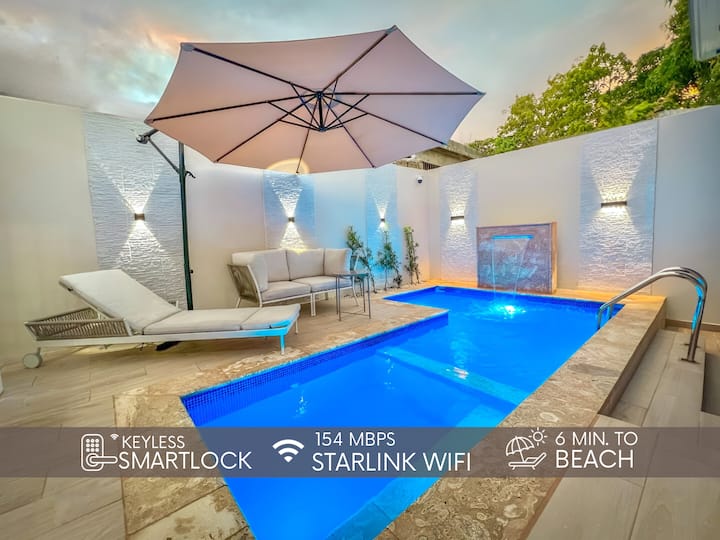 Self Check-in near El Morro: 3BR & Private Pool