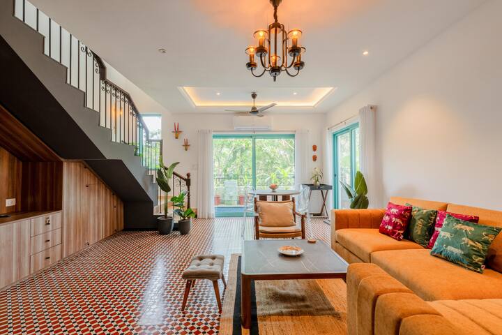 Relax @Sukoon 3 bhk villa with pool in Assagao