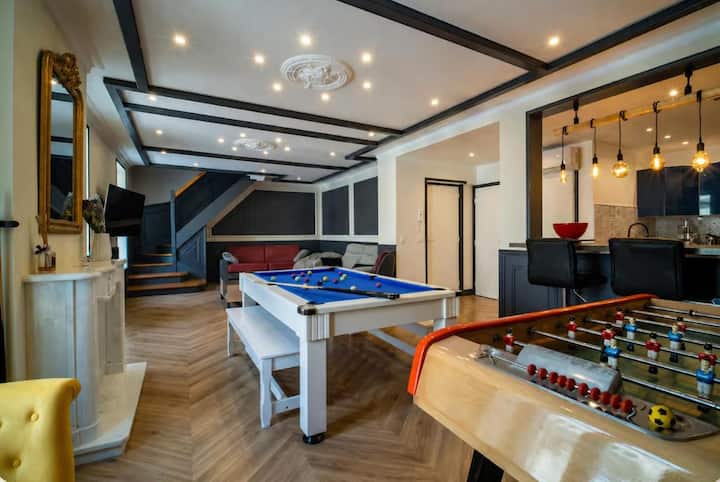 Duplex Jeanne D'arc Billard Baby + Escape Game 50€ - Nancy
