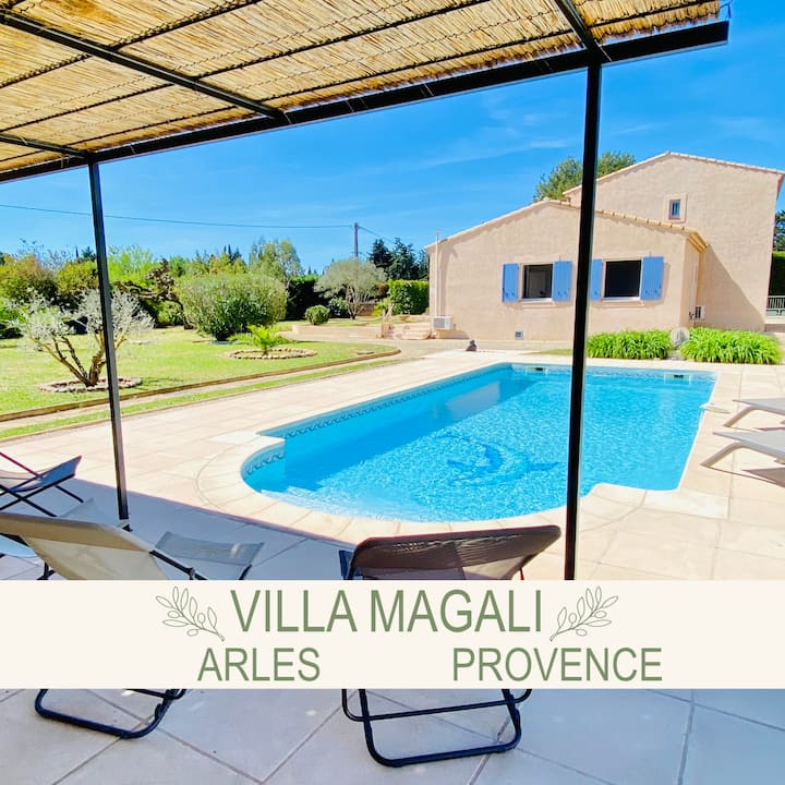 Villa Magali Arles Piscine, Jardin, Piano - Arles