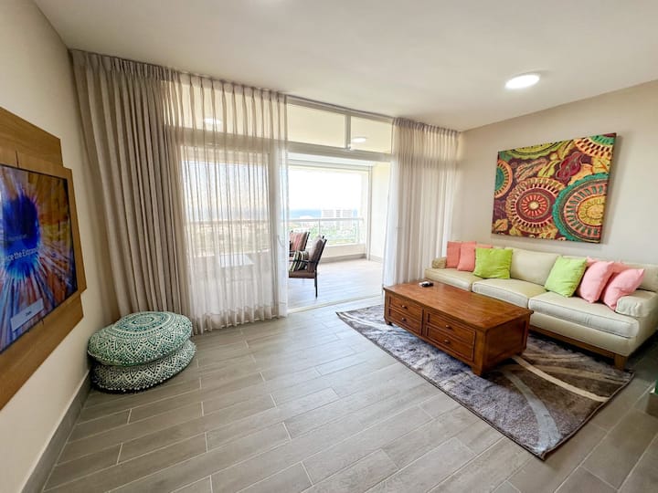 17D Ocean View 2BR Apartment Flats for Rent in Playa Juan Dolio, San