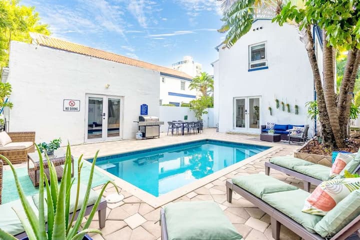 Amazing Miami Beach Gateway! Pool Villa On Prime Location For Large Groups.. - Miami Beach, FL