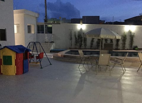 Apartment with a pool