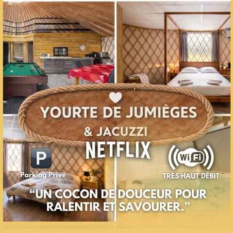 Charming yurt with spa & nature by Seine & Spa