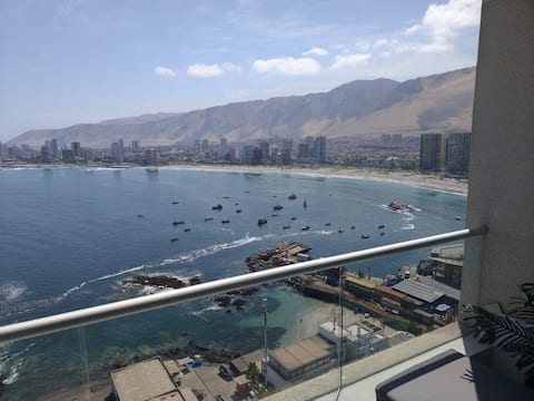 A charming oceanfront apartment