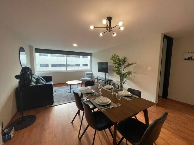 Depto. a 2 calles de Av. Chapultepec y Av. Reforma