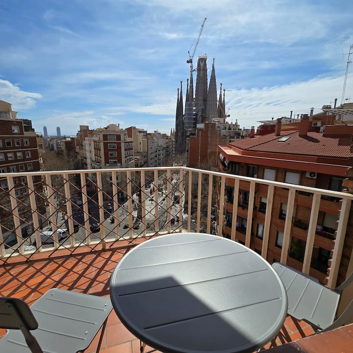 G71-apt. 4 Bedr. / Balcony. Sagrada Familia Views - Barcelona