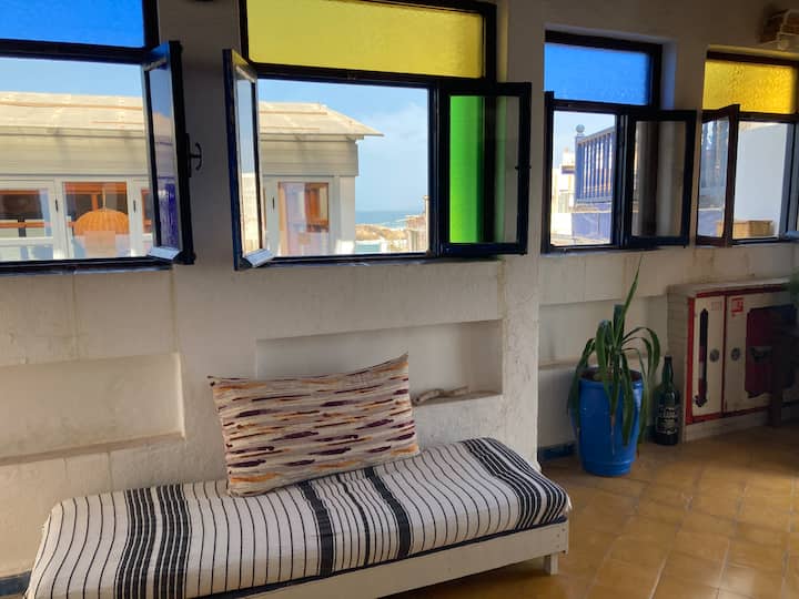 Chambre Octopus Avec Petite Terrasse Privée - Essaouira