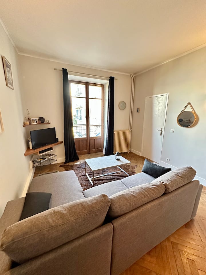 Beau T2 Centre-village, Terrasse, Ski, Thermes - Saint-Gervais-les-Bains