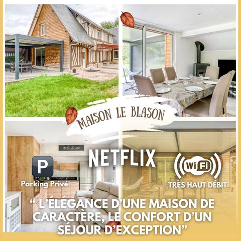 The Blason • House with terrace • Quiet & nature