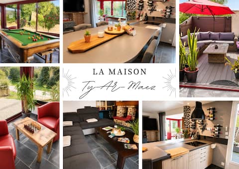 Ty-ar-Maez • Billiards & foosball in Brocéliande