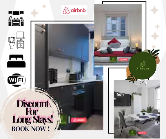 Modern 2BDR Getaway|MonthlySavings|WiFi|25%Off