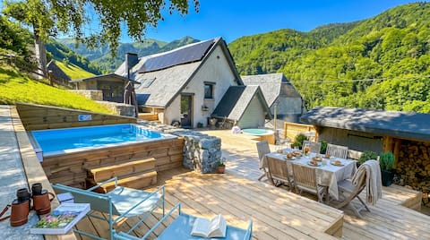 Family Chalet - Swimming Pool, Nordic Bath - Mountain