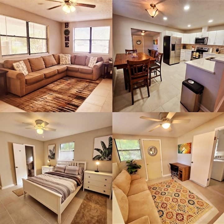 Casa Frye: Sleeps7! 4bb/2bth/office/parking - Jacksonville
