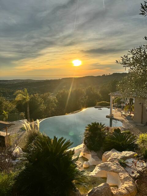 Villa with spectacular view