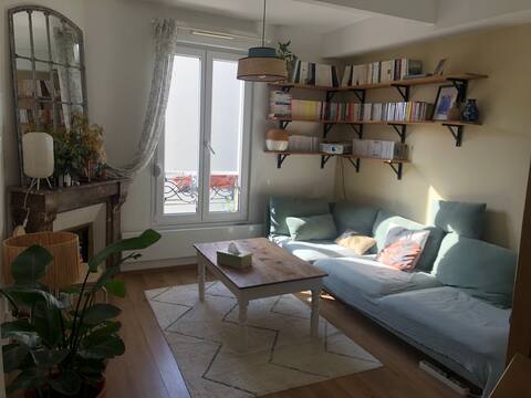 Top performing Airbnb: Quiet duplex near Paris in Bagnolet