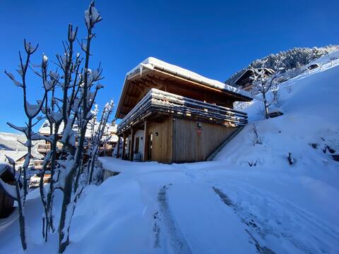 Family-friendly chalet for 8/9 people, renovated in Arêches Village