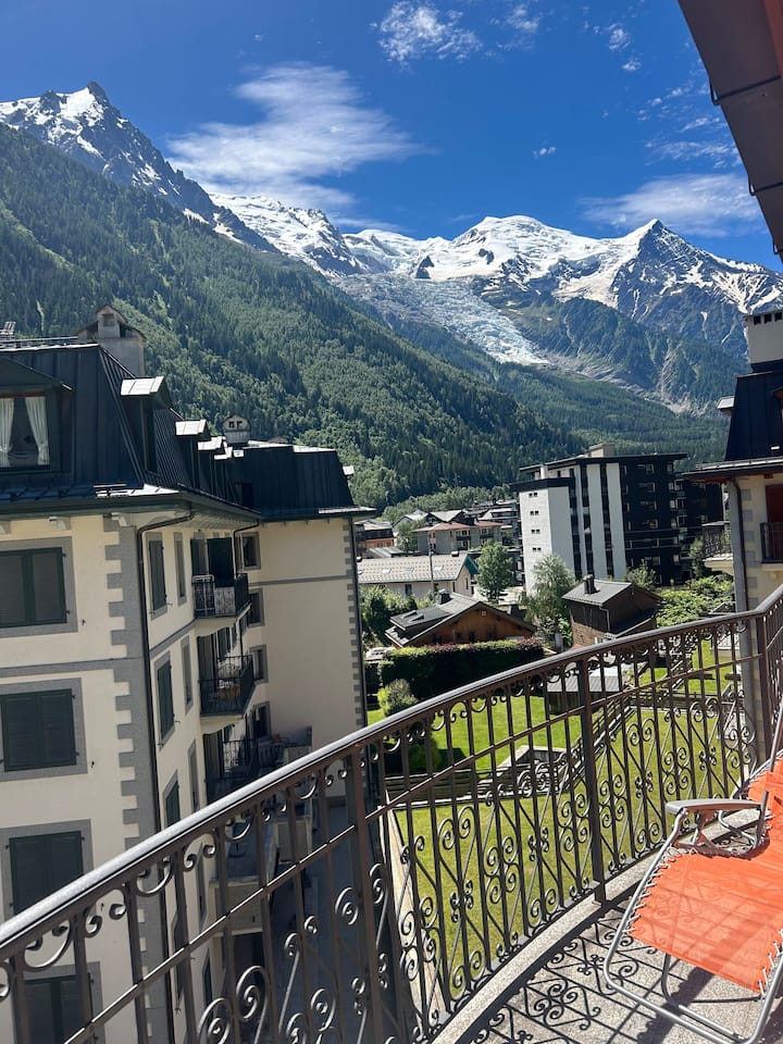 Chamonix Centre Vue Mt Blanc - Argentière