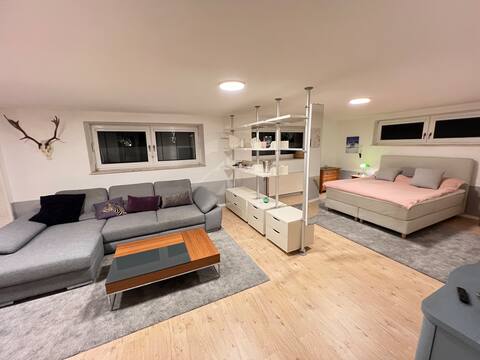 Popular Airbnb listing: Apartment with private wellness area in a prime location! in Groß Buchholz