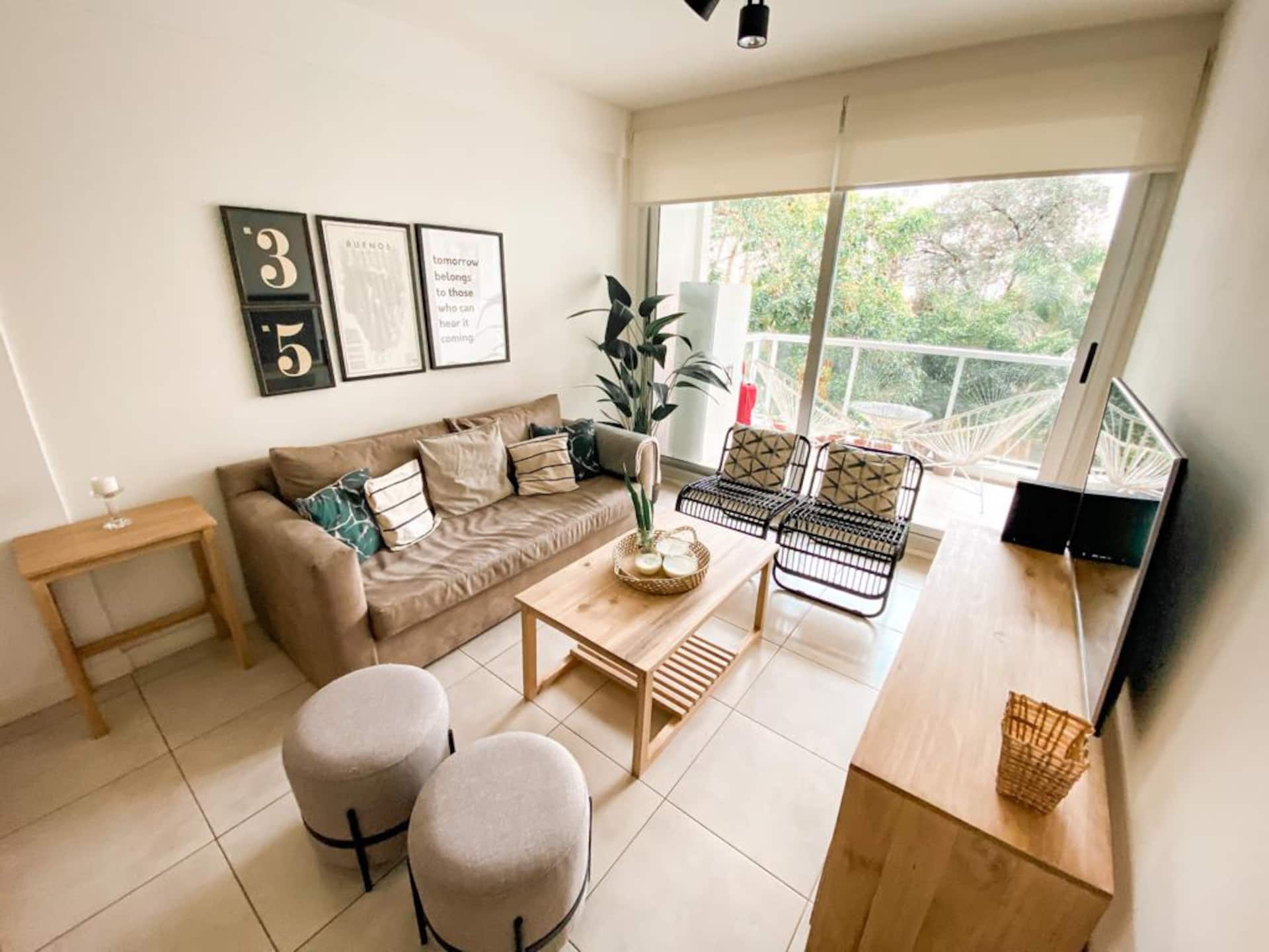 Apartamento de 1 quarto em Recoleta