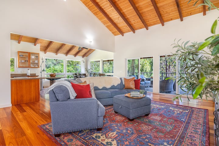 Entire House+ohana+7 Private Acres+spa - Hawaii