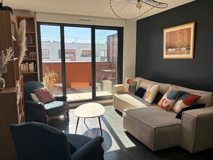 Garonne River Big Appartment Avec Parking ! - Bordeaux