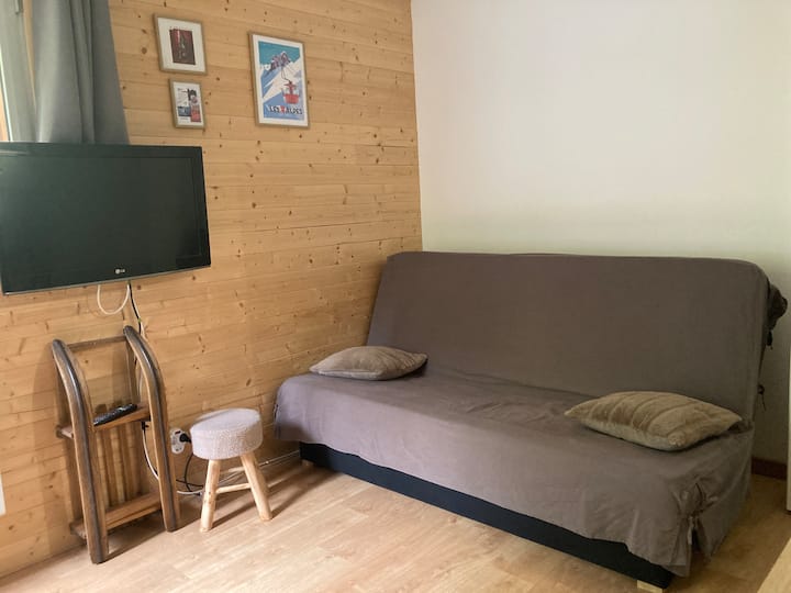 Studio Calme Aux 2 Alpes Centre - Les Deux Alpes