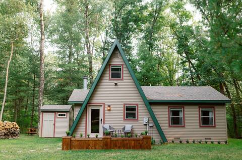 Ascape | Modern A-Frame retreat | HOT TUB