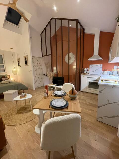 Popular Airbnb listing: Beautiful cozy apartment in Tours