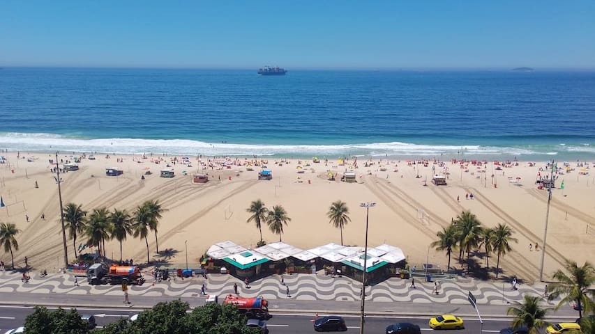 Copacabana FRONT BEACH OCEAN VIEW!(10th floor!)