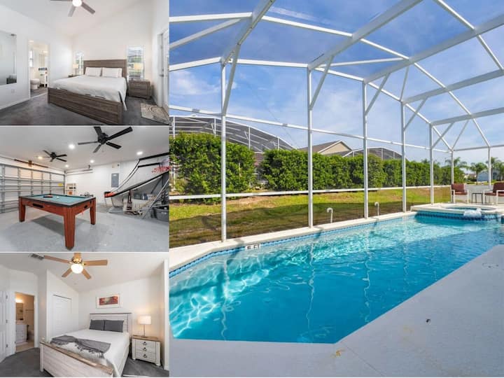 Close To Disney/pool/spa/games Room (306tc) - Davenport, FL