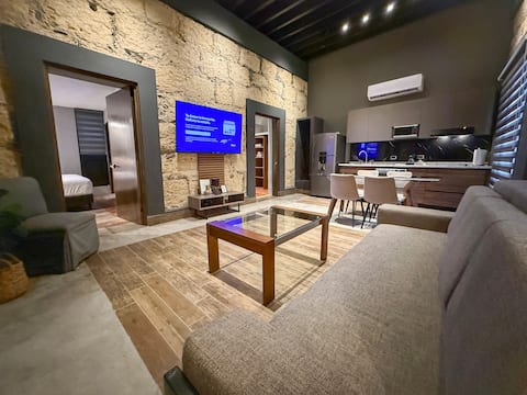 Successful Airbnb property: 02 Colonial Apt: 2 King Suites | Barrio Antiguo in Nuevo León