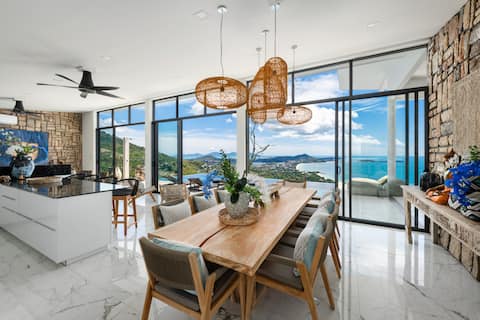 Luxury Blue Coco Sea View Villa - 4x4 SUV included
