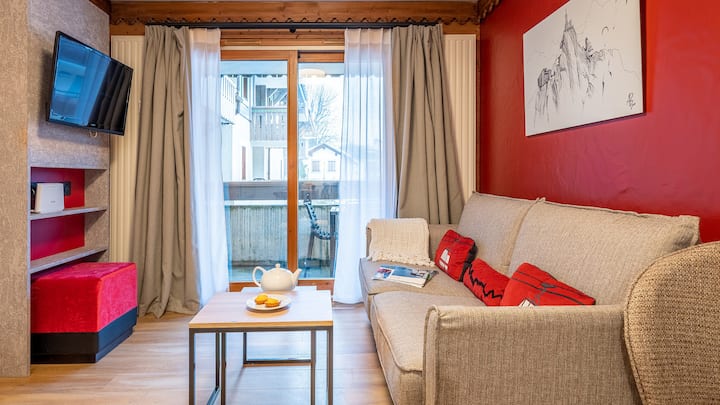 Pierre&vacances-appart 6 Pers-2 Chambres-rénové - Chamonix-Mont-Blanc