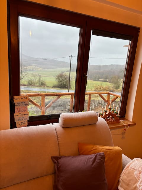 Popular Airbnb listing: Fantastic sunrises, views, nature, forest in Wartburgkreis