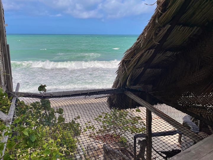 Monopoint · Beach hut near Tayrona Park