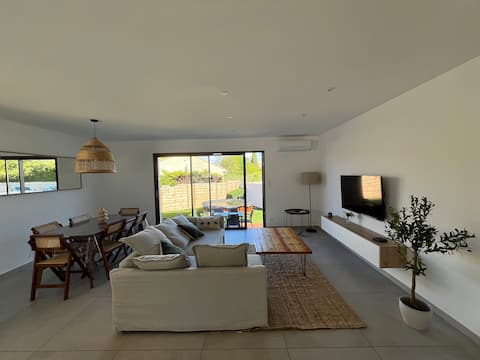 Modern villa with pool