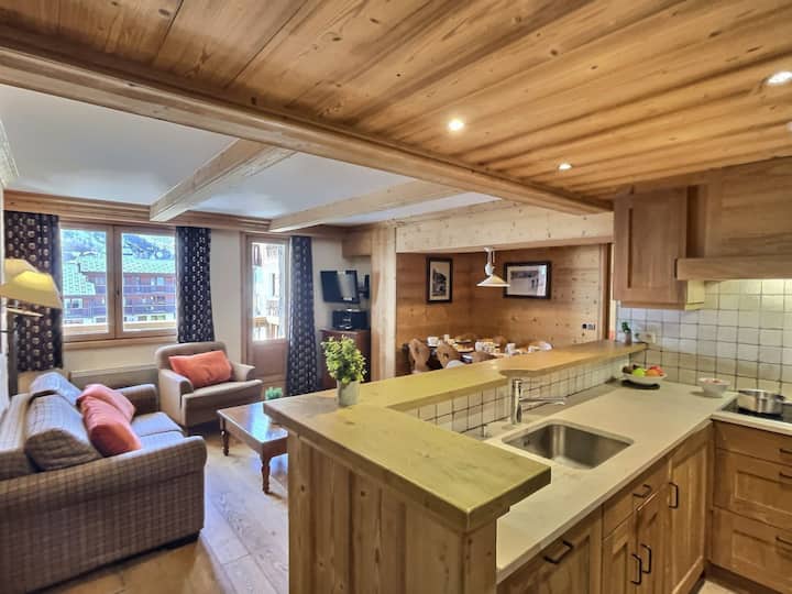 Superbe Appartement 3 Pièces Cabine Pour 8 Personn - Val-d'Isère