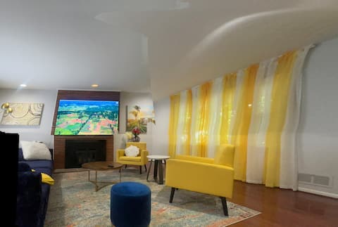 Spacious and warm stay Near DC 12 bed/6bedroom/5bt
