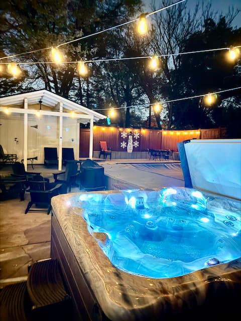 Private Micro Resort-POOL & Spa-Fire Pit-Game Room