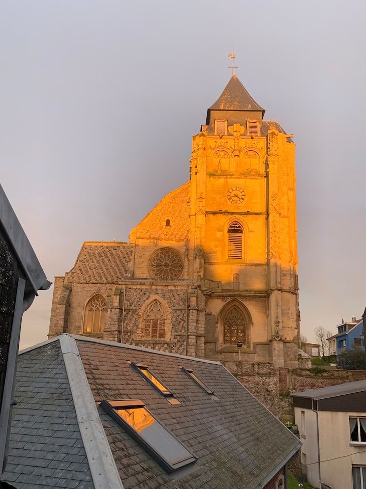 Dernier éTage Lumineux, Terrasse. - Mers-les-Bains
