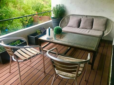 Charm, view and quiet 10 minutes from Paris/La Défense